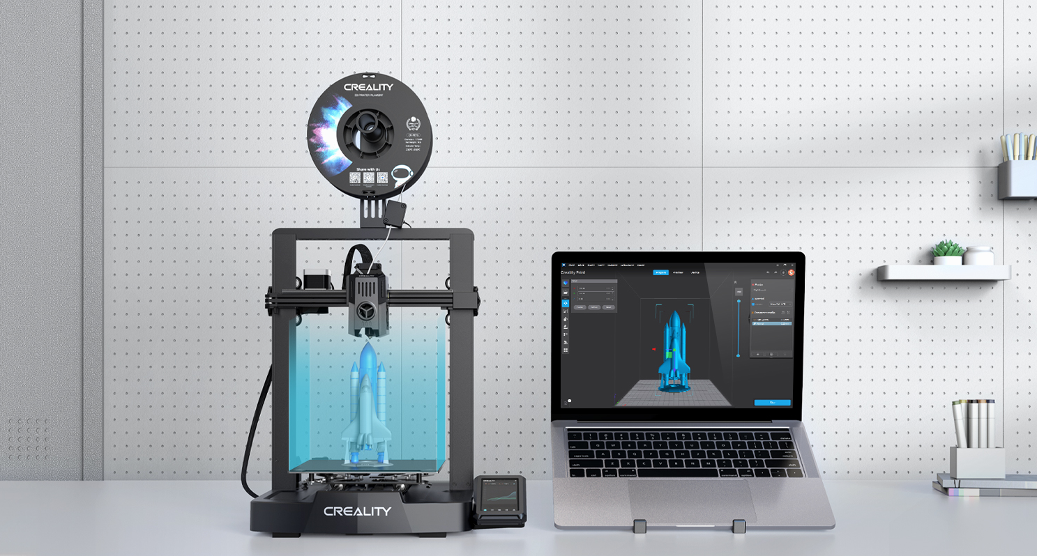 Creality Ender 3 V3-KE 3D nyomtató teszt