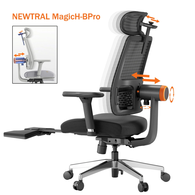 NEWTRAL MagicH-BPro ergonomikus szék teszt 4