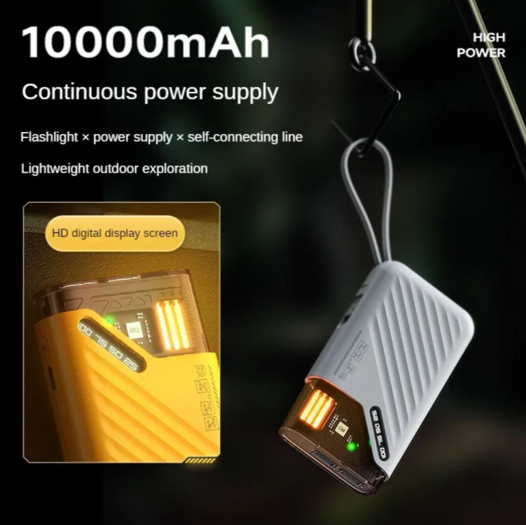 Az MC501 power bank 10 000 mAh-s akkut kapott 3