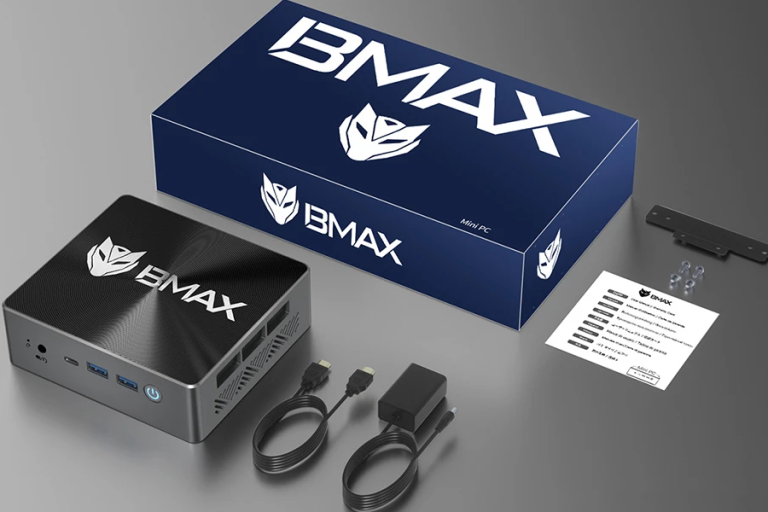 BMAX B8 Plus mini PC erős hardverrel, 125 000 Ft körül