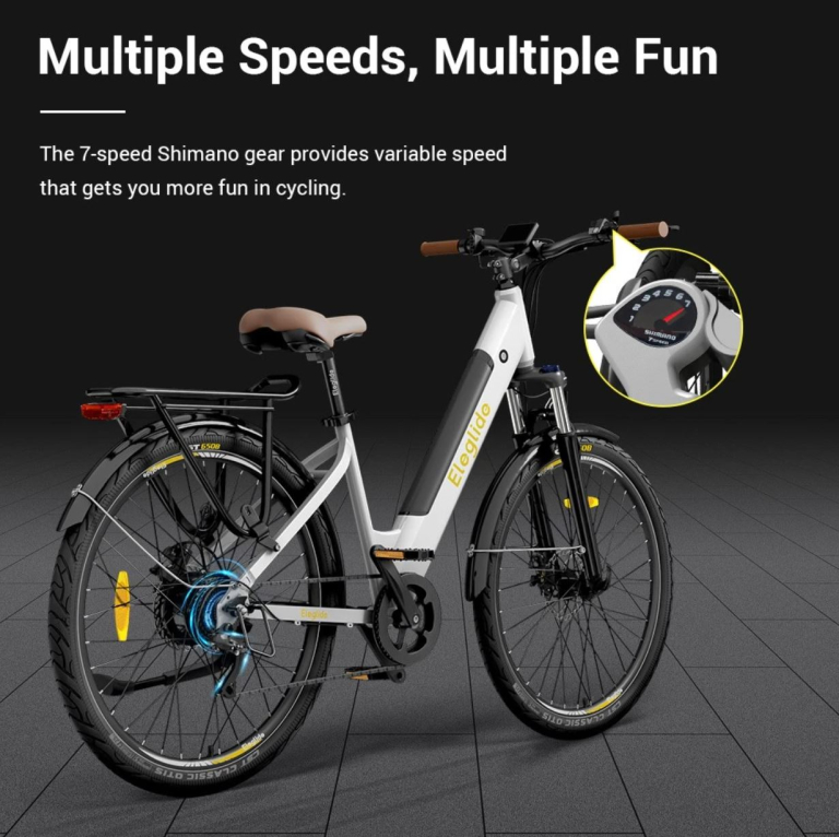 Napi tekeréshez ideális az Eleglide T1 Step-Thru e-bike 2