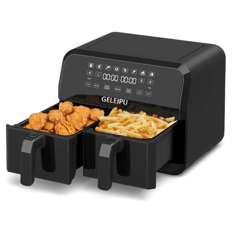 Geleipu DL28, a dupla kosaras, 8 az 1-ben air fryer 2