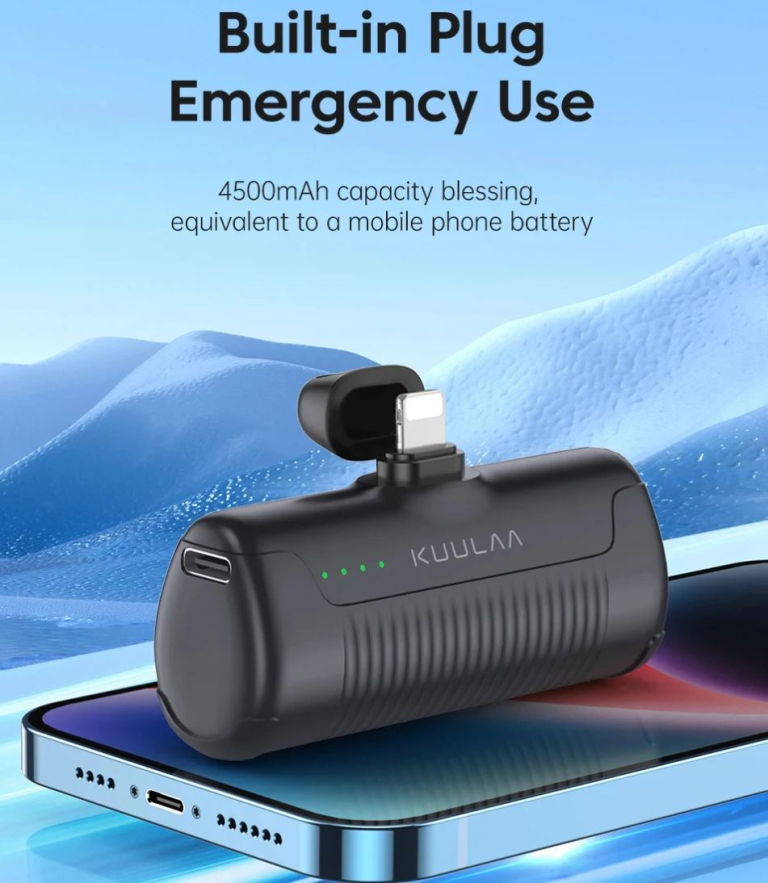 A KUULAA Mini power bank csak 4000 Ft-ba kerül 3