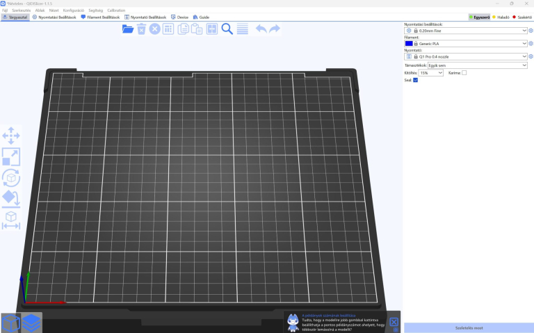 QIDI Tech Q1 Pro 3D nyomtató teszt 61