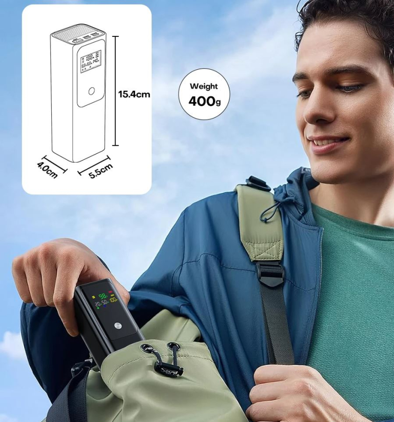 A QOOVI 100 W-os power bank 13 500 Ft-ért rendelhető 5