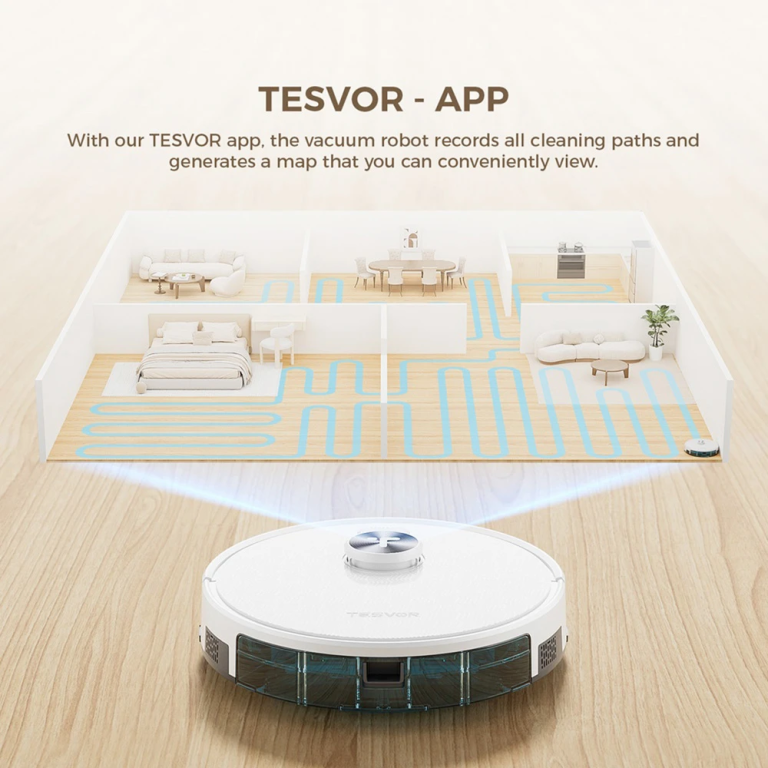 Tesvor S7 Pro AES robotporszívó teszt 24