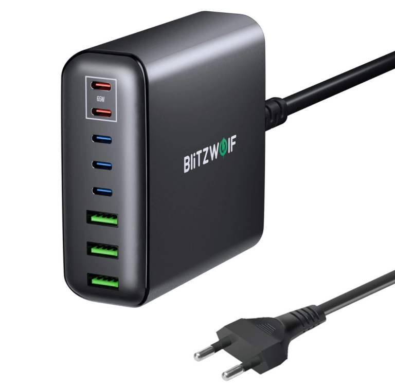 Blitzwolf BW-S26 USB-töltő 8 porttal 10 ezer forint alatt 4