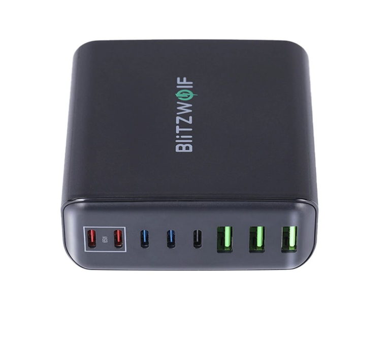 Blitzwolf BW-S26 USB-töltő 8 porttal 10 ezer forint alatt 3