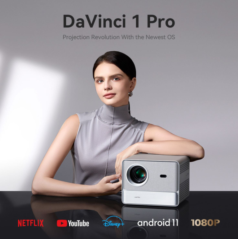 A Wanbo DaVinci 1 Pro projektor minőségi mozizást nyújt 11