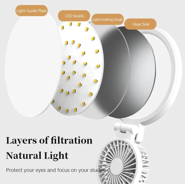 LED-es óra asztali lámpával a tuti ébredésekért 4