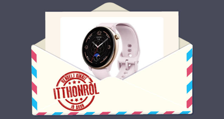 Rendelj kínait itthonról: Amazfit GTR Mini Misty Pink 1