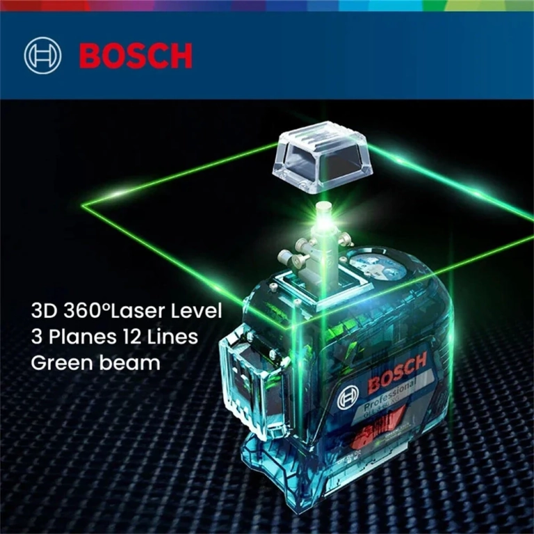 A Bosch GLL 3-60 XG lézeres szintező mindent egyenesbe hoz 7