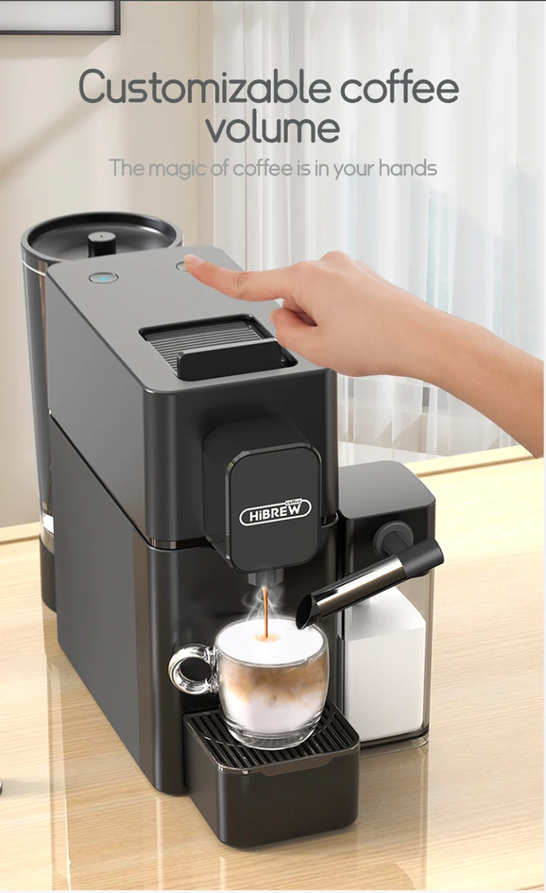 HiBrew H15 Nespresso kapszulás kávéfőző extrákkal 7