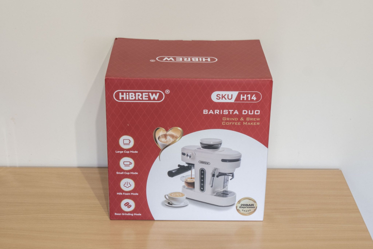 Hibrew H14 Barista Duo kávéfőző teszt 13