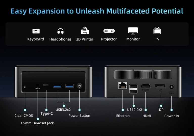 A B9 Power az eddigi legerősebb BMAX mini PC előrendelhető 5