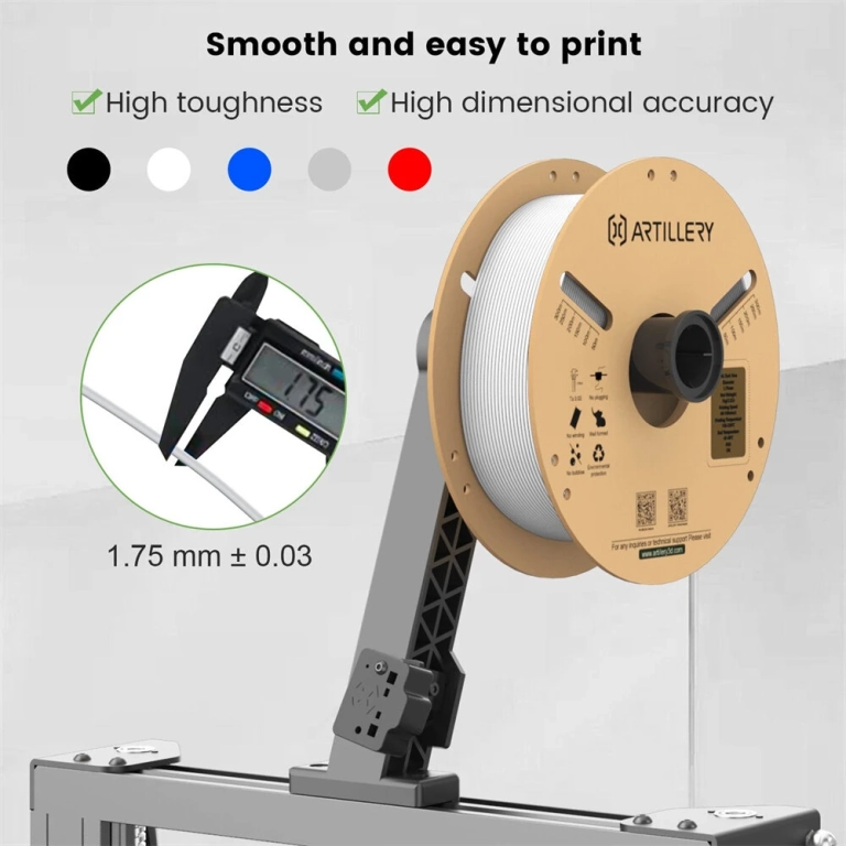 Kihagyhatatlan áron az Artillery PLA 3D nyomtató filament 4