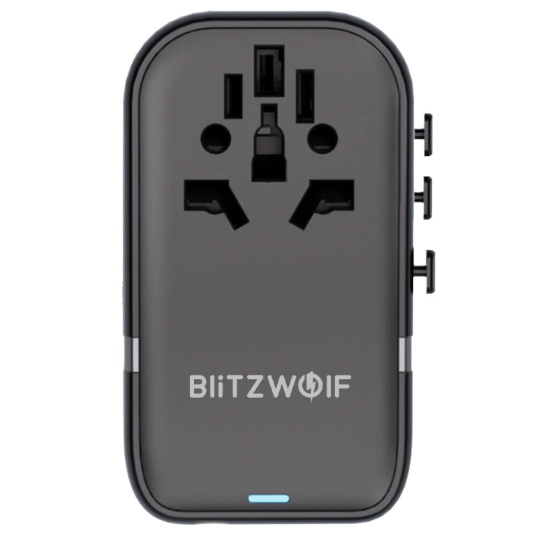 BlitzWolf BW-TA2 5 az 1-ben utazóadapter 11 800 Ft-ért 8