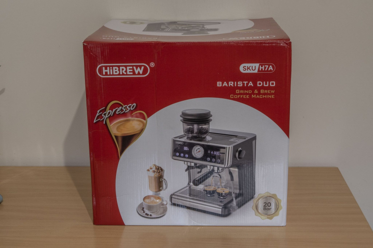 Hibrew H7A Barista Pro Dual Boiler kávéfőző teszt 2