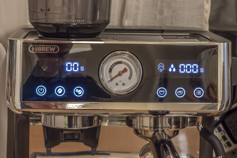 Hibrew H7A Barista Pro Dual Boiler kávéfőző teszt 29