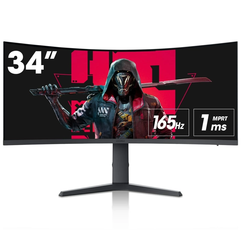 KOORUI 34 colos ultrawide ívelt monitor kuponozható 7