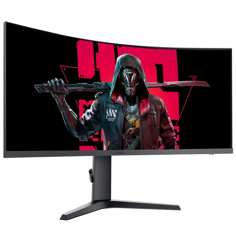 KOORUI 34 colos ultrawide ívelt monitor kuponozható 2