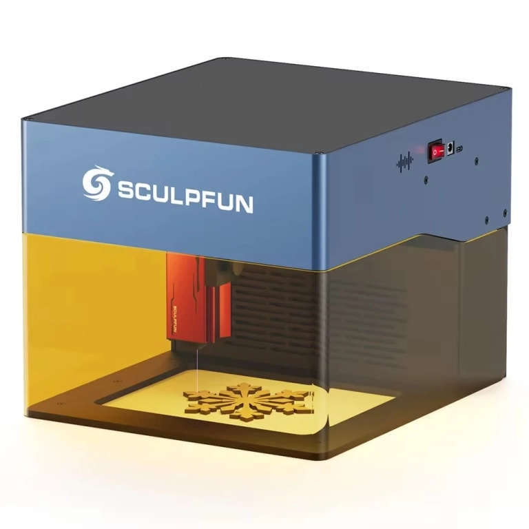 A Sculpfun iCube Pro Max lézergravírozó olcsóbb kintről 2