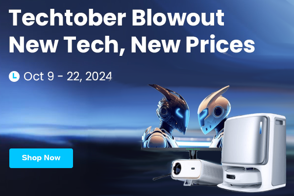 Ha október, akkor Techtober Blowout a Geekmaxin 1