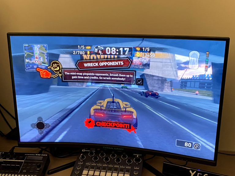 Titan Army C32C1S gamer monitor teszt 12