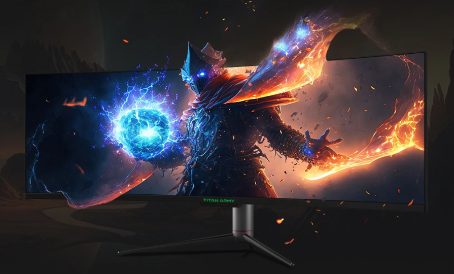 Titan Army C49SHC gamer monitor teszt 1