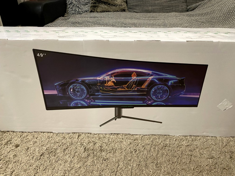 Titan Army C49SHC gamer monitor teszt 10