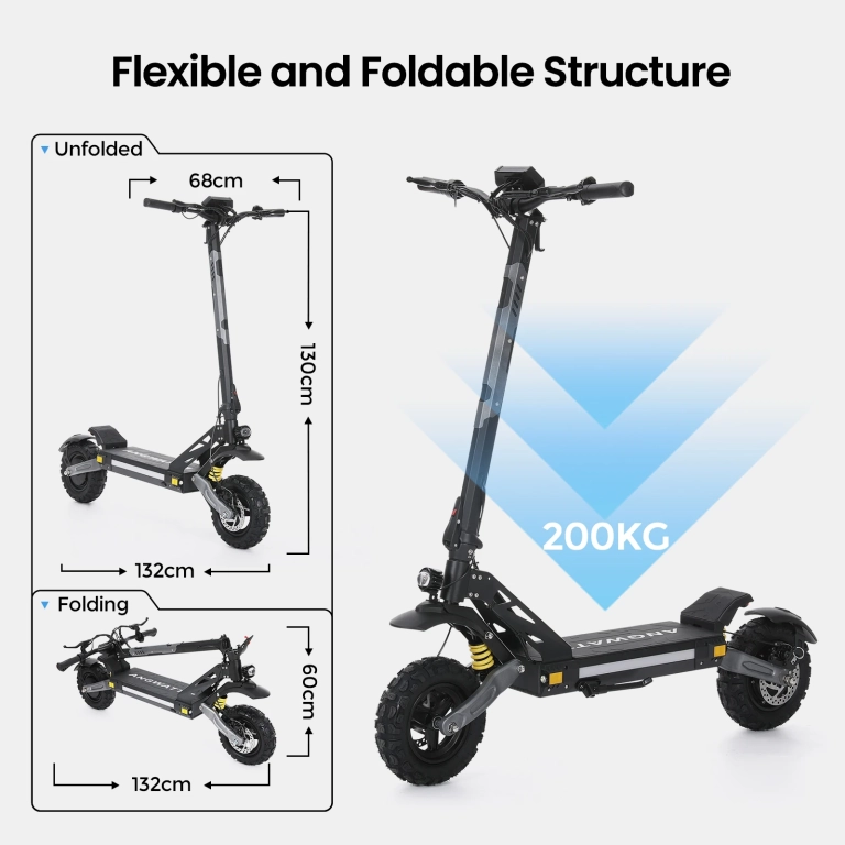 Olcsóbb lett az ANGWATT CS1 elektromos roller 9