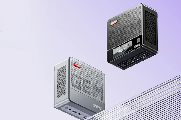 AOOSTAR GEM12 mini PC-k erős Ryzen 7 és 9 procikkal