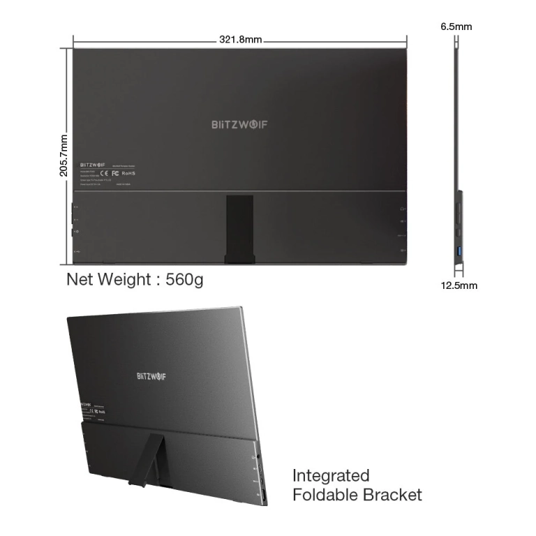 Újra szuper áron rendelhető a BlitzWolf PCM3-AIR monitor 8