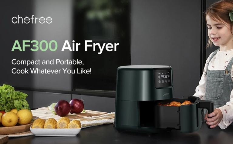 Most elég olcsó a CHEFREE AF300 air fryer 3