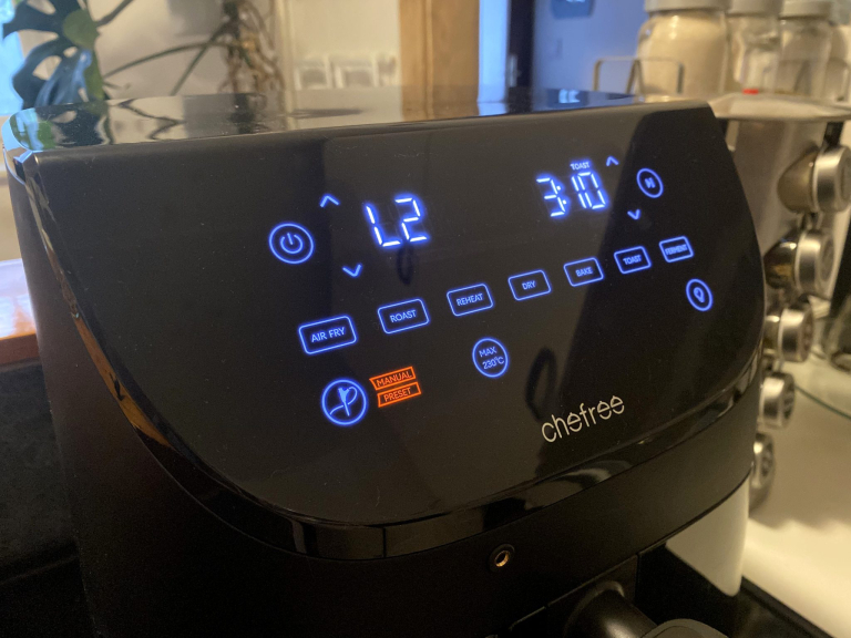 Chefree AF500 air fryer teszt 31