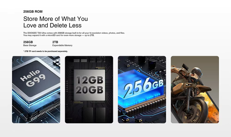 A Doogee T20 és T20 Ultra tablet bitang jó árral ékeskedik 12