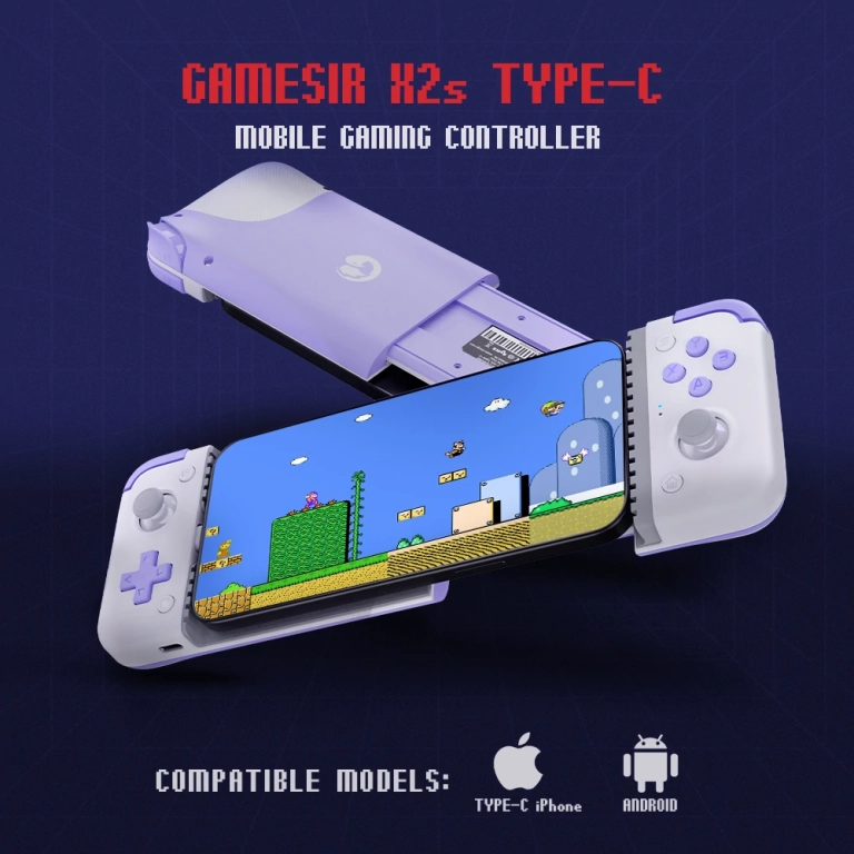 Konzolos élmény a zsebedben: GameSir X2s Type-C gamepad 2