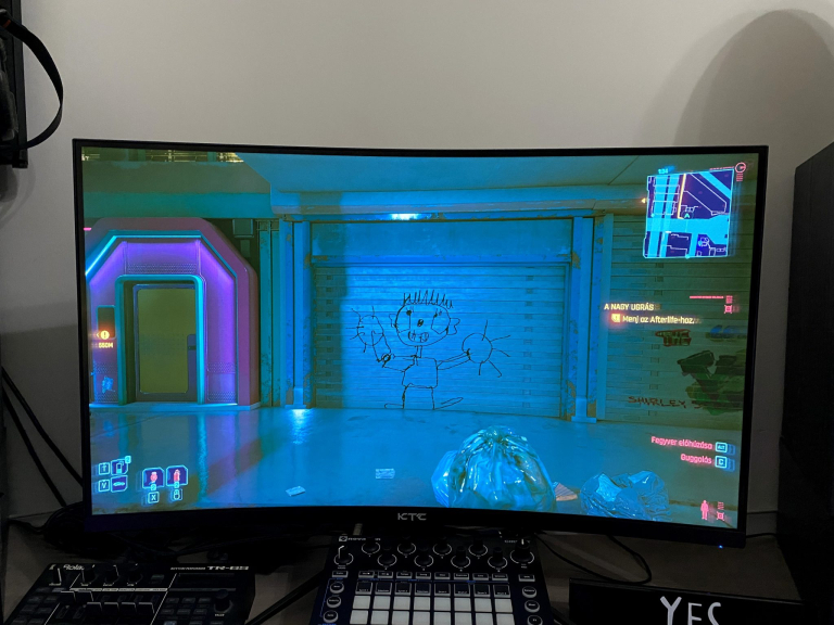 KTC H32S17F gamer monitor teszt 26