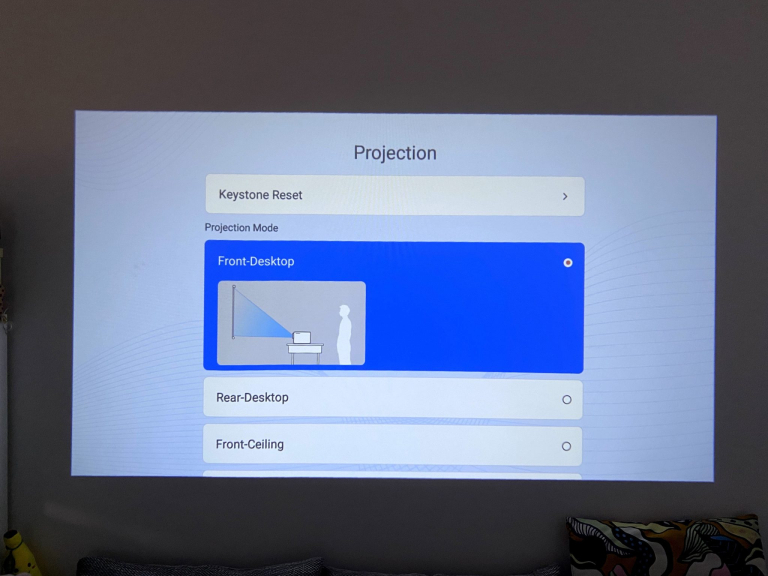 Lenovo 100P projektor teszt 32