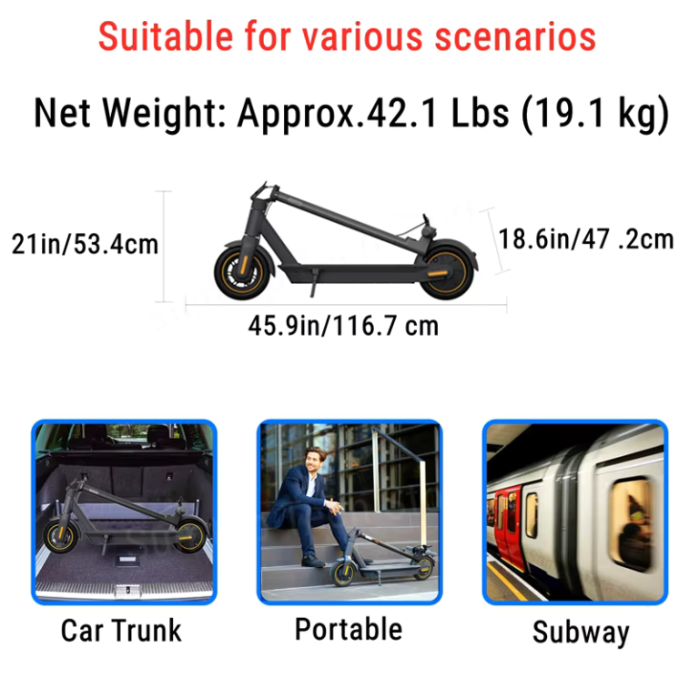 Ninebot Max G30 roller: vén kecske is megnyalja a sót 9