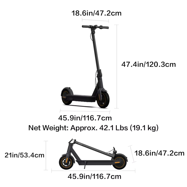 Ninebot Max G30 roller: vén kecske is megnyalja a sót 17