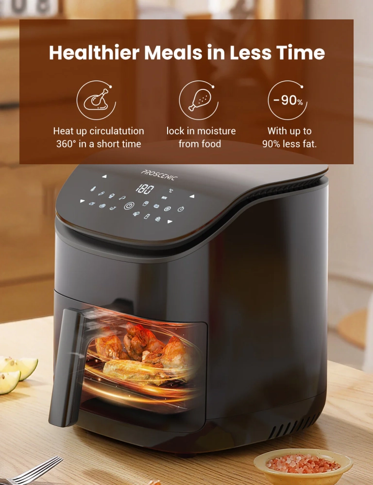 A Proscenic T20 air fryer 26 000 Ft alá kuponozható 3