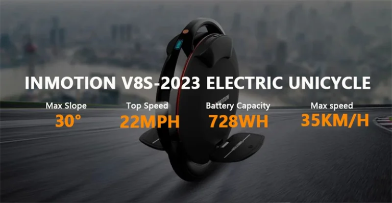 Brutálisan olcsón vihető az Inmotion V8S egykerekű 7