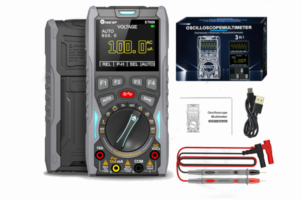 TOOLTOP oszcilloszkóp, multiméter és jelgenerátor egyben 1
