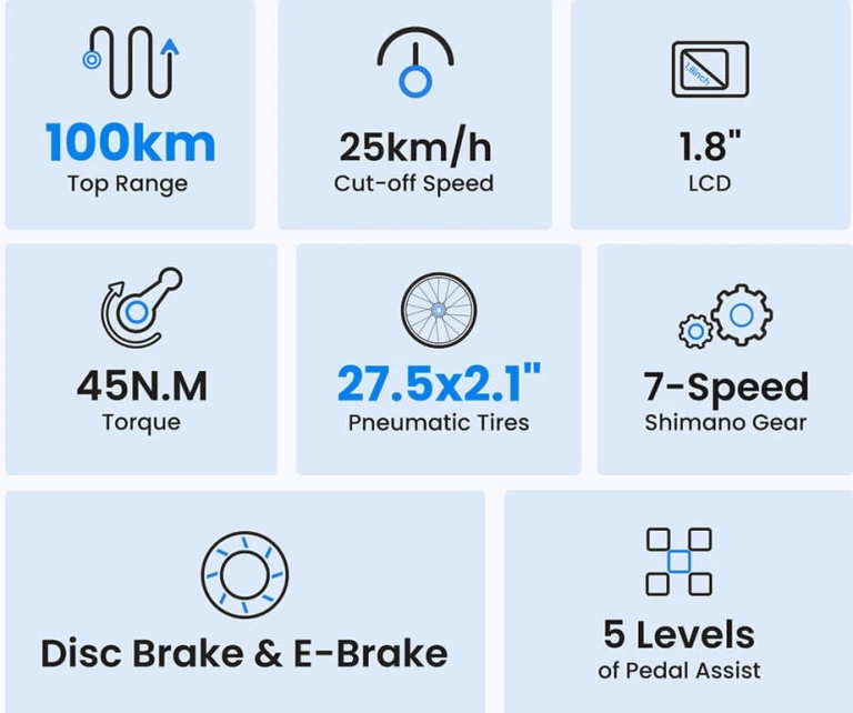 Touroll J1 és J1 ST e-bringák nőknek és férfiaknak 10