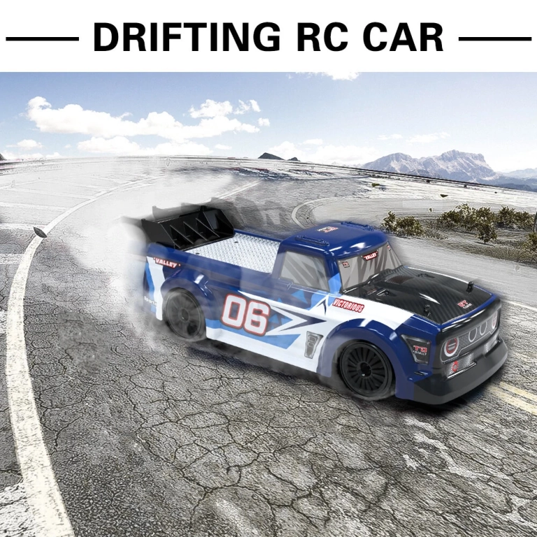 A Volantex Drift RC autó két akkumulátorral érkezik 3