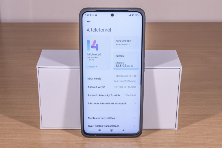 Redmi Note 13 4G okostelefon teszt 17
