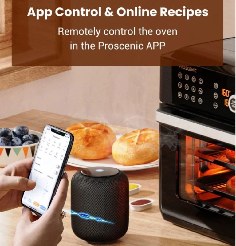 A Proscenic T31 air fryer nagyobb családoknak is ideális 6