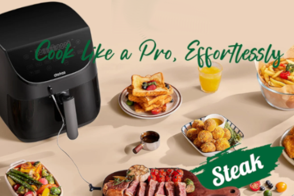 A Chefree AF500 air fryer tökéletes steaket készít 1