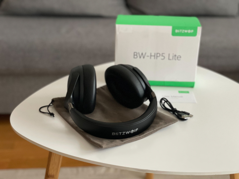 BlitzWolf BW-HP5 Lite Bluetooth fejhallgató teszt 10